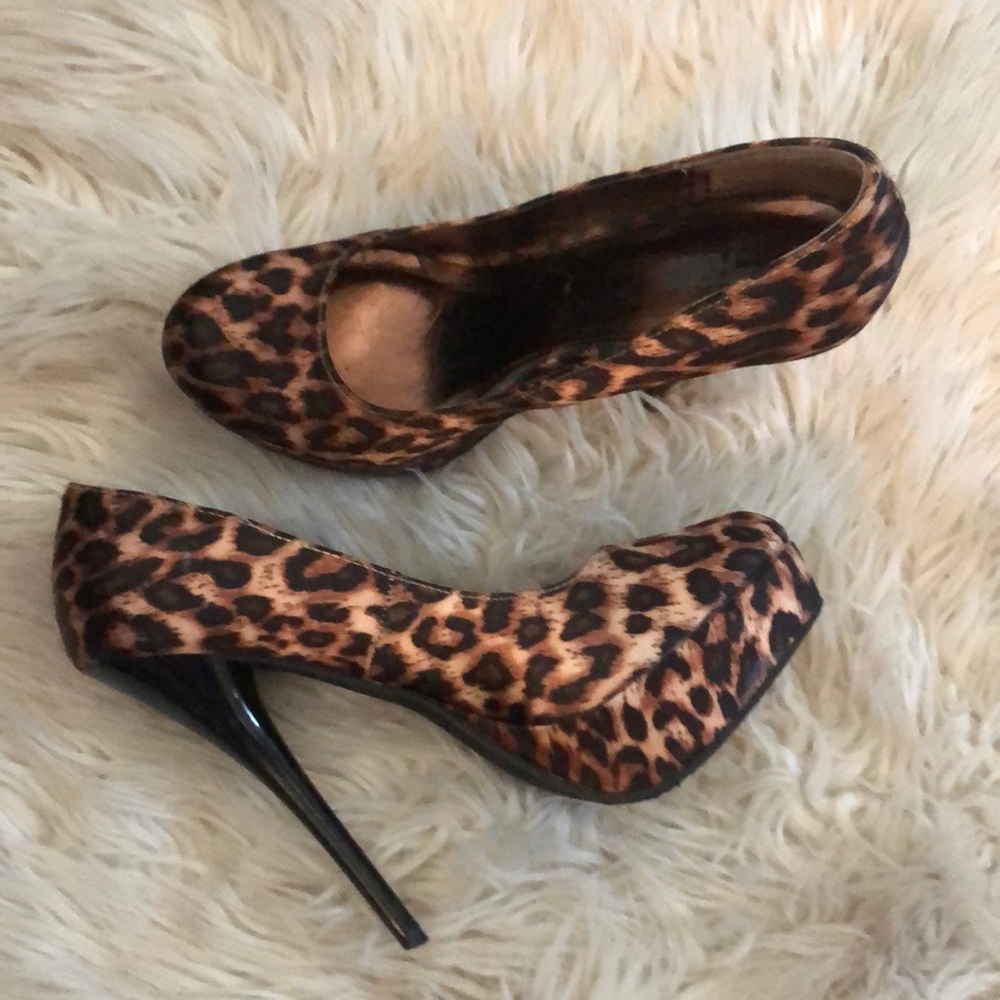 5” Leopard high heel